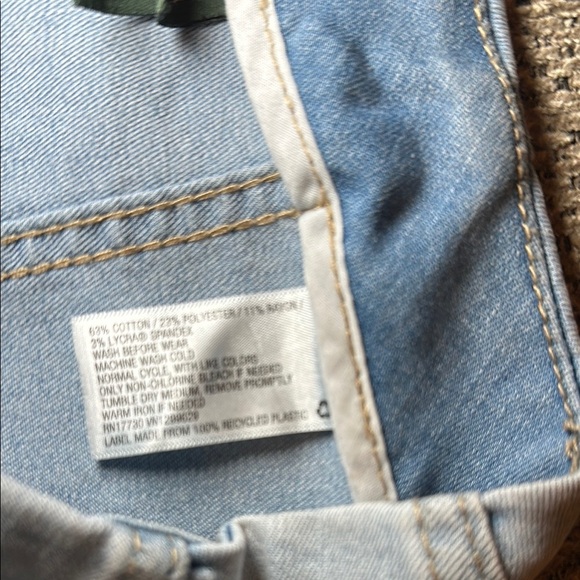 Wild Fable Light Wash Denim Mini Skirt - Picture 5 of 5